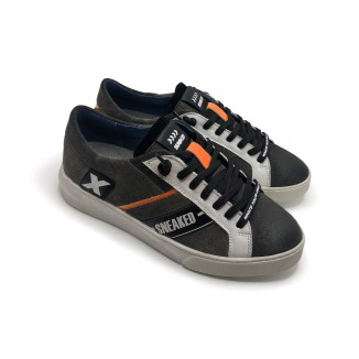 Dirty X Grey Orange Neon